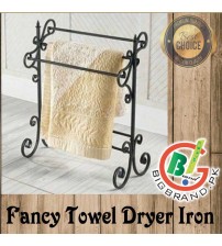 Foldable Fancy Towel Dryer Iron Rack